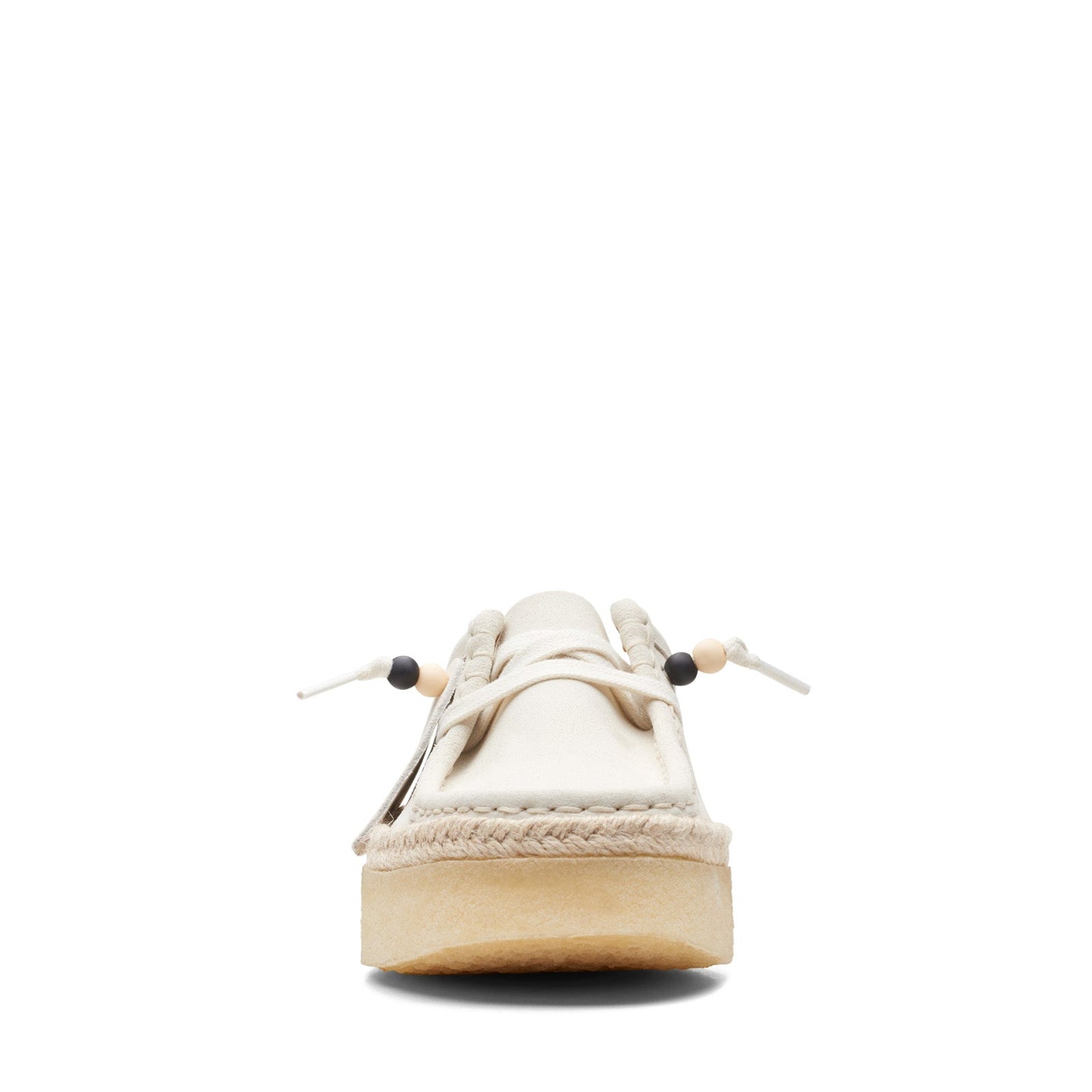 Clarks Wallabee Cup LO 26164430 Mens White Suede Lifestyle Sneakers Shoes