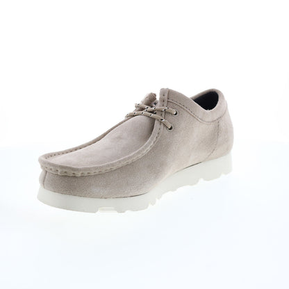Clarks Wallabee Gore-Tex GTX 26165695 Mens Beige Suede Oxfords Casual Shoes