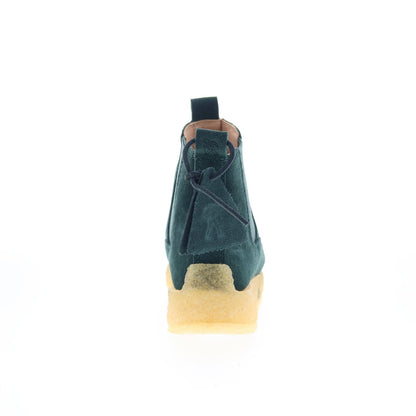 Clarks Radlett Ronnie Fieg Kith 26168524 Mens Green Suede Chelsea Boots