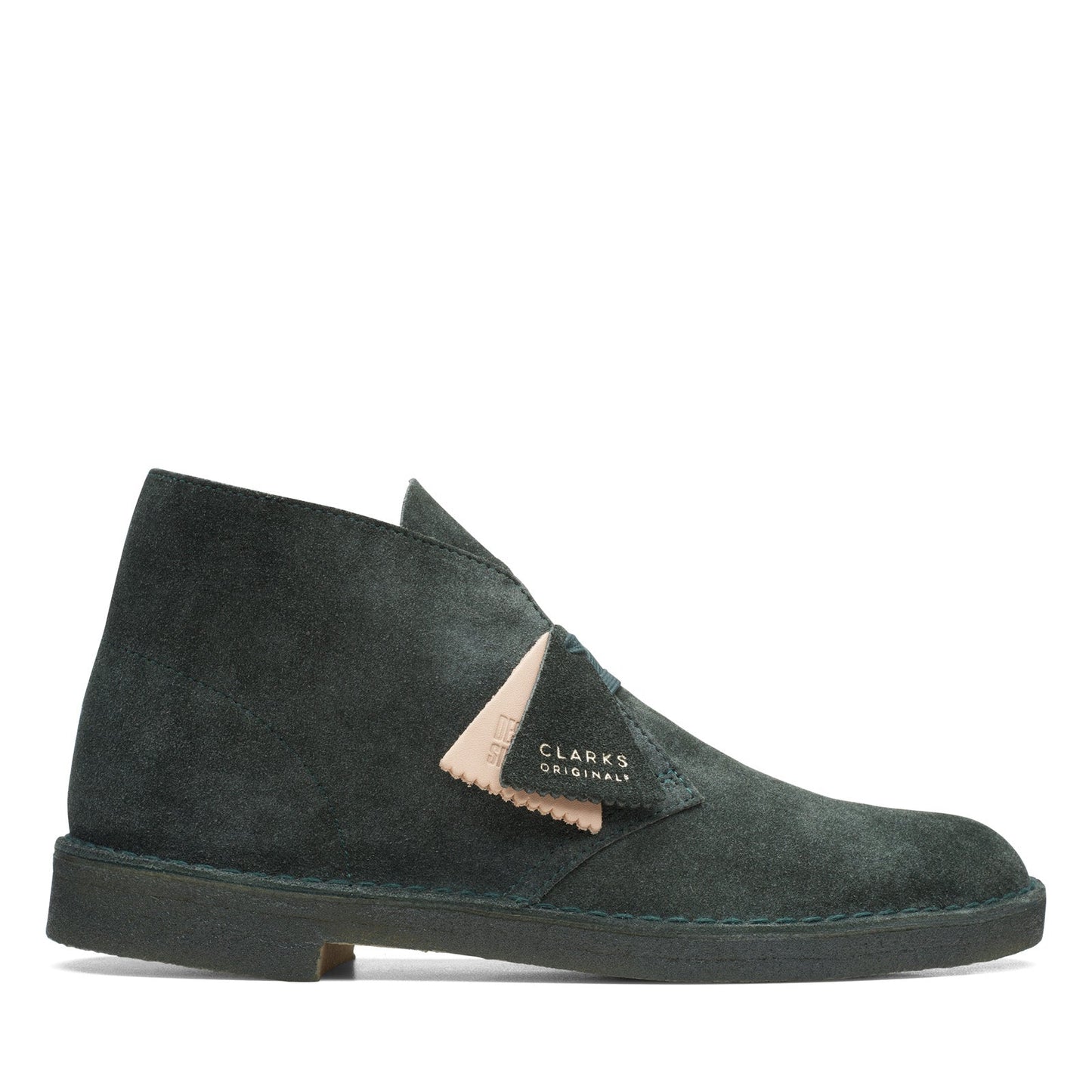 Clarks Desert Boot 26168535 Mens Green Suede Lace Up Chukkas Boots