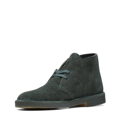 Clarks Desert Boot 26168535 Mens Green Suede Lace Up Chukkas Boots
