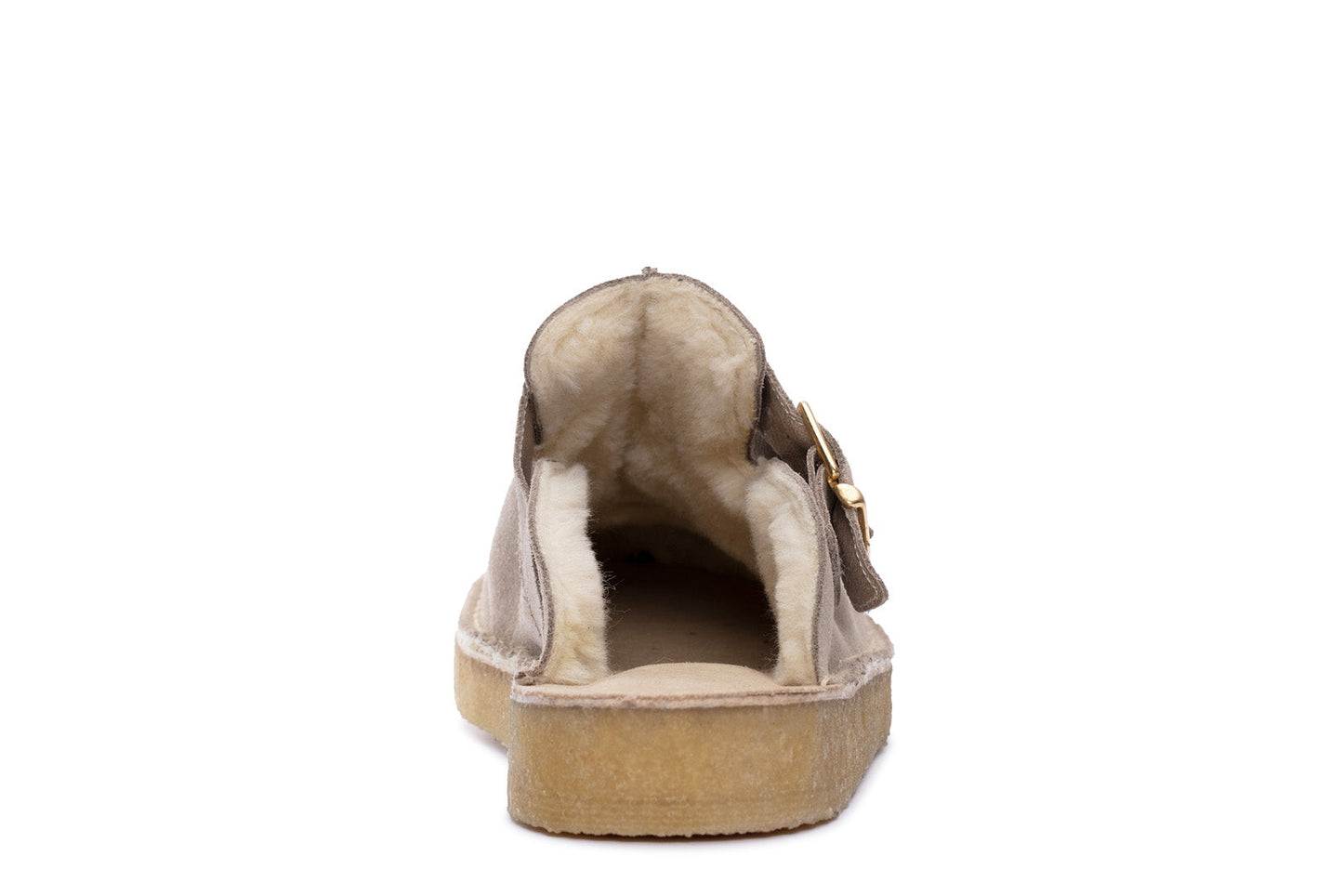 Clarks Trek Mule 26168619 Mens Beige Suede Mules Slippers Shoes