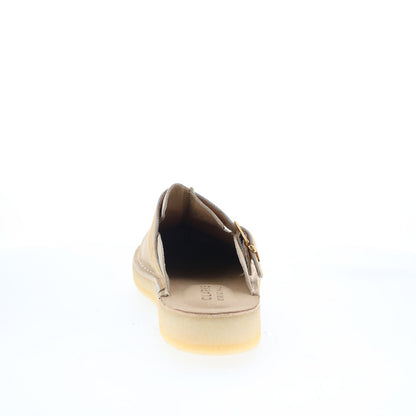 Clarks Trek Mule 26171989 Mens Gray Suede Mules Slippers Shoes