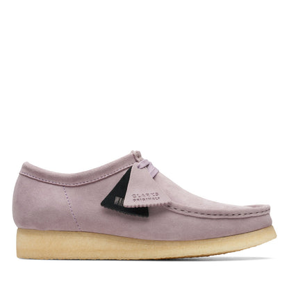 Clarks Wallabee 26173639 Mens Purple Oxfords & Lace Ups Casual Shoes