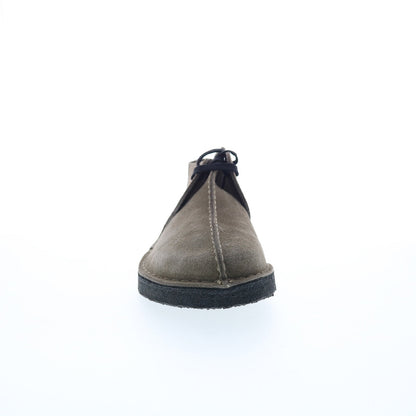 Clarks Desert Trek 26173652 Mens Gray Oxfords & Lace Ups Casual Shoes