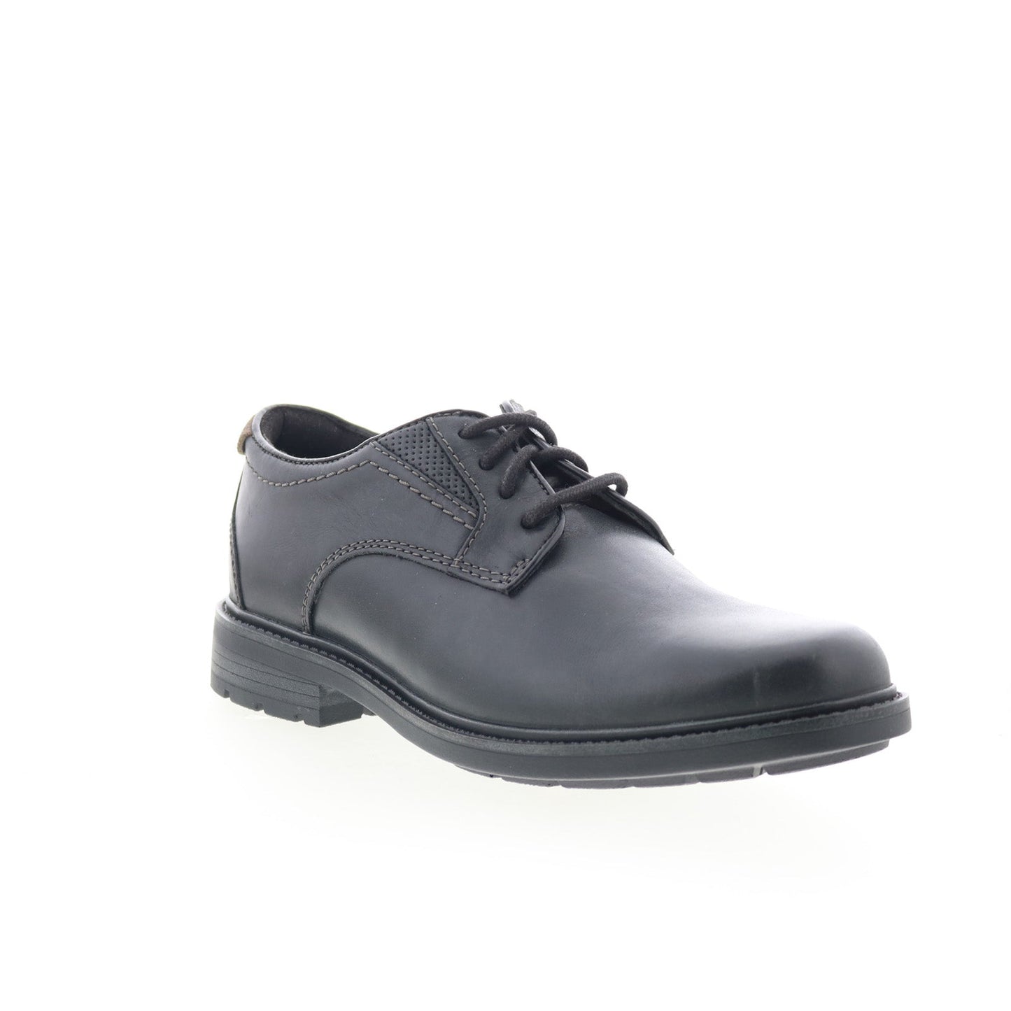 Clarks Un Shire Low 26174652 Mens Black Oxfords & Lace Ups Plain Toe Shoes
