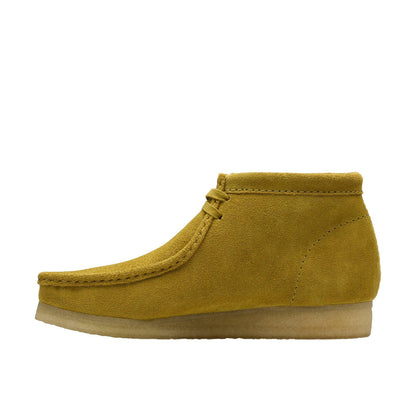 Clarks Wallabee Boot 26176538 Mens Green Suede Lace Up Chukkas Boots