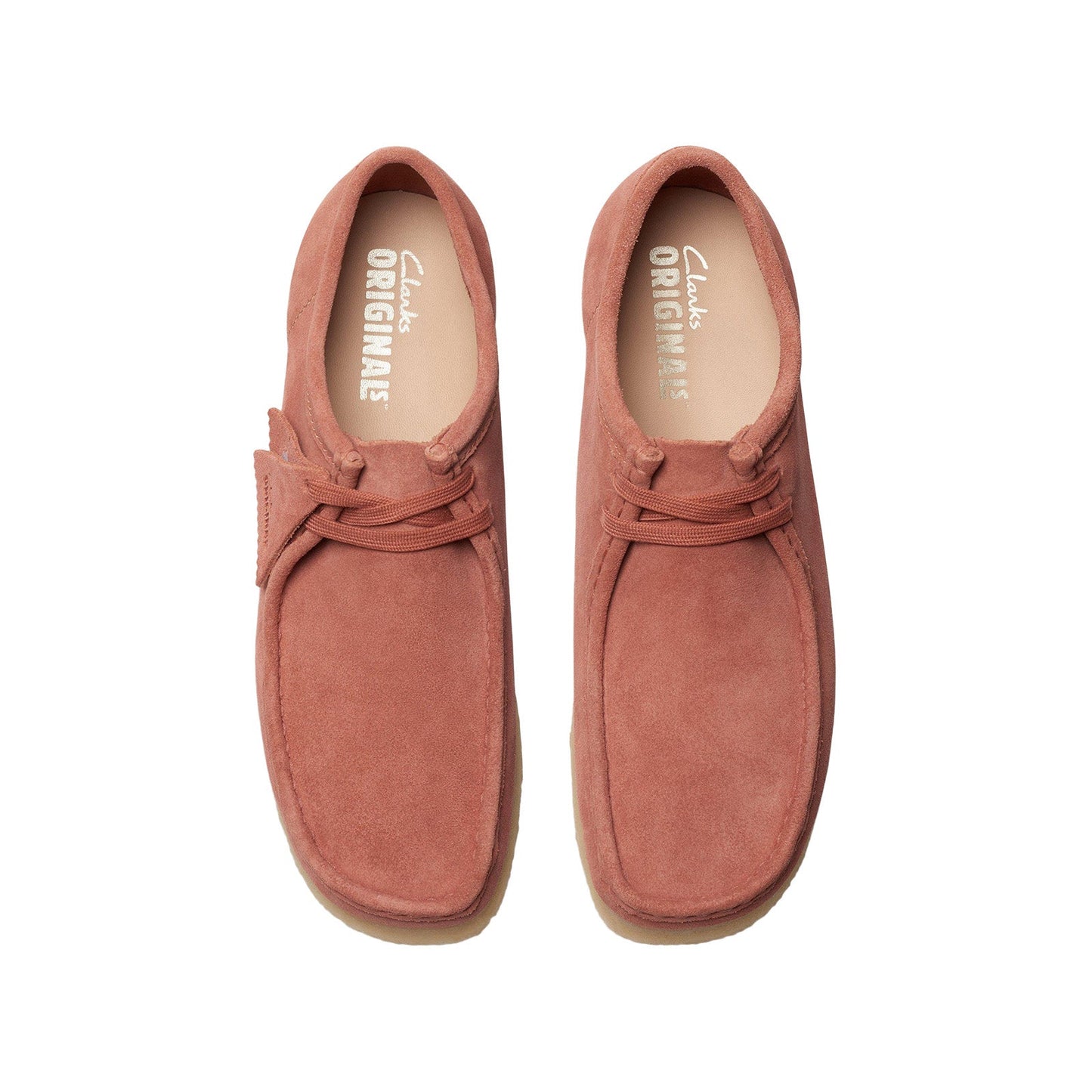 Clarks Wallabee 26176547 Mens Orange Oxfords & Lace Ups Casual Shoes