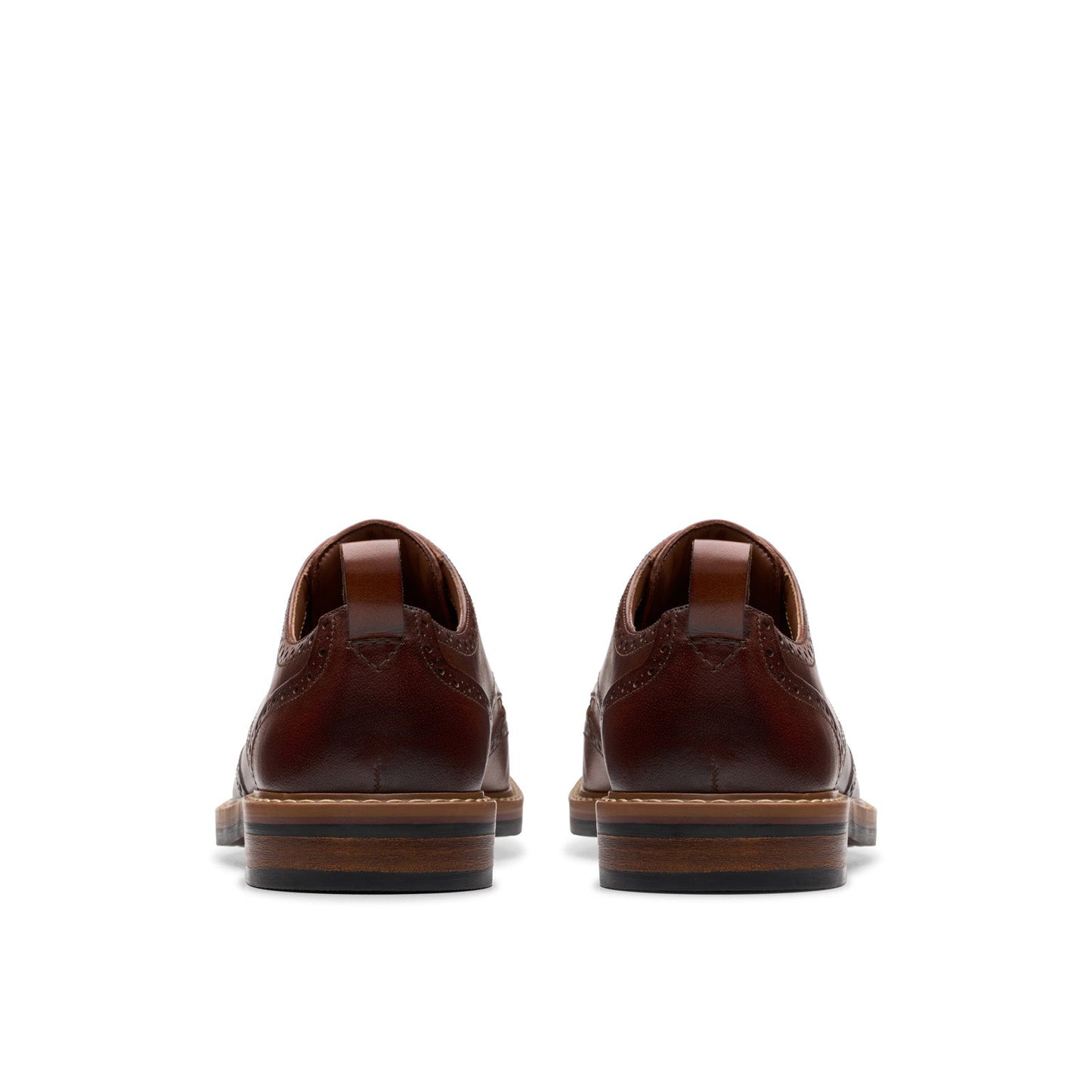 Clarks Aldwin Limit Mens Brown Oxfords & Lace Ups Wingtip & Brogue Shoes