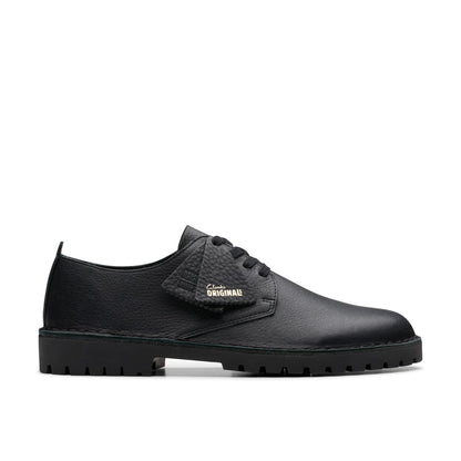 Clarks Desert Rock LO 26179178 Mens Black Oxfords & Lace Ups Plain Toe Shoes