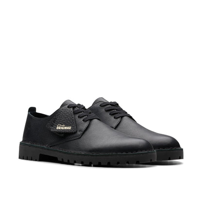 Clarks Desert Rock LO 26179178 Mens Black Oxfords & Lace Ups Plain Toe Shoes