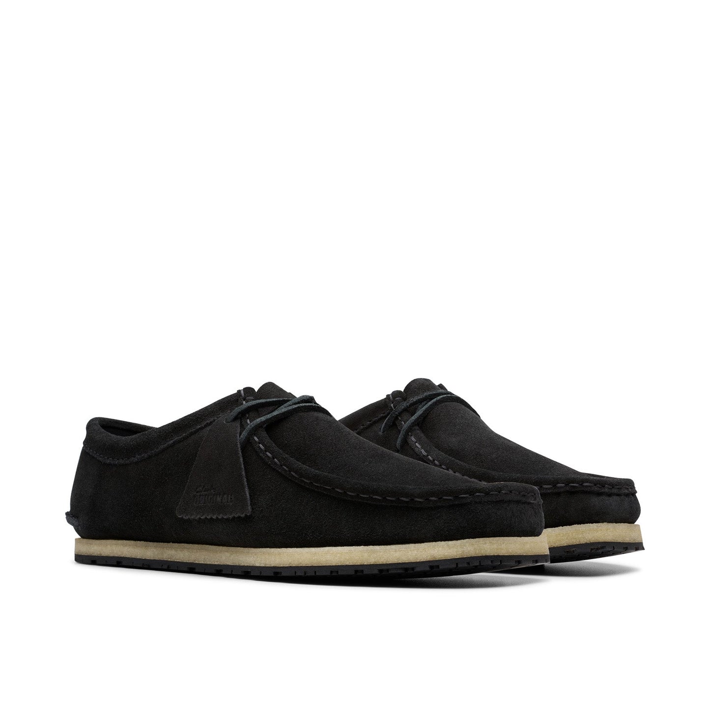Clarks Godney Lace 26181129 Mens Black Oxfords & Lace Ups Casual Shoes