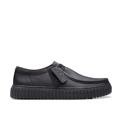 Clarks Torhill LO 26181385 Mens Black Oxfords & Lace Ups Casual Shoes
