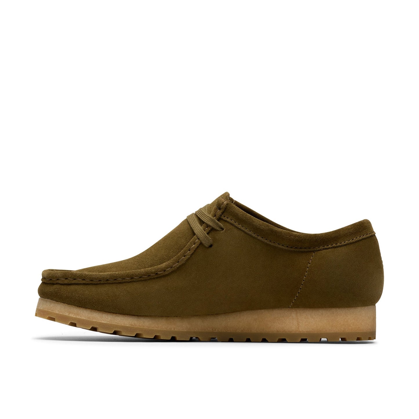 Clarks Wallabee RB 26183094 Mens Green Oxfords & Lace Ups Casual Shoes