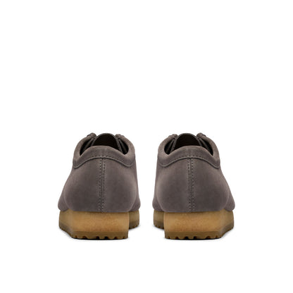 Clarks Wallabee RB 26183095 Mens Gray Oxfords & Lace Ups Casual Shoes