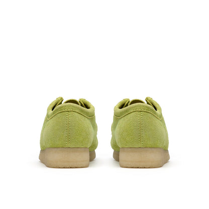 Clarks Wallabee 26183757 Mens Green Suede Oxfords & Lace Ups Casual Shoes