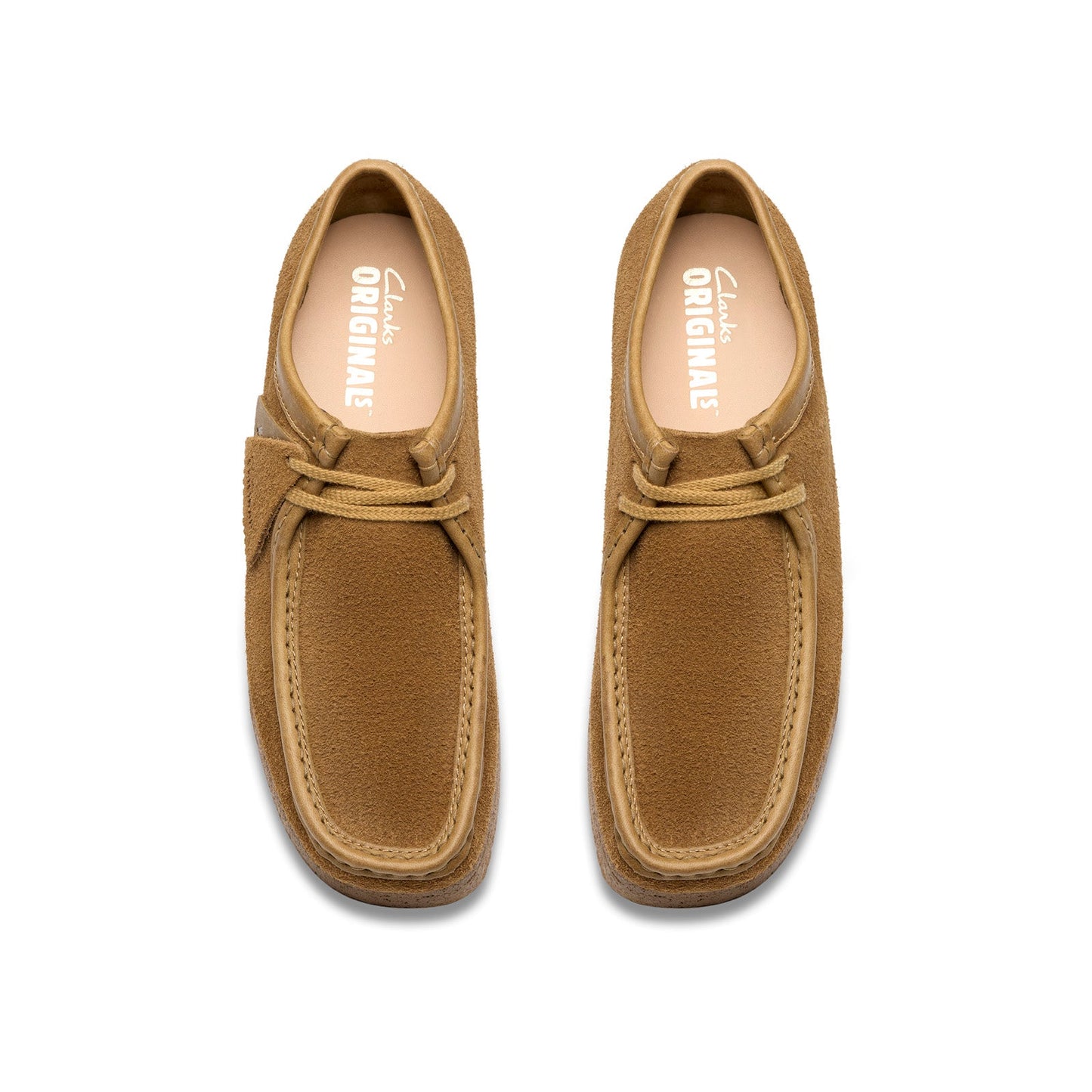 Clarks Wallabee 26183799 Mens Brown Suede Oxfords & Lace Ups Casual Shoes