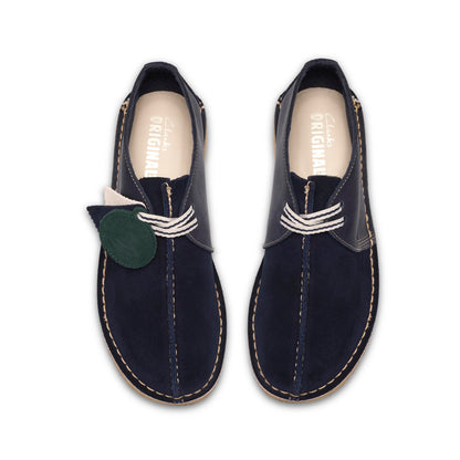 Clarks Desert Trek 26186650 Mens Blue Oxfords & Lace Ups Casual Shoes