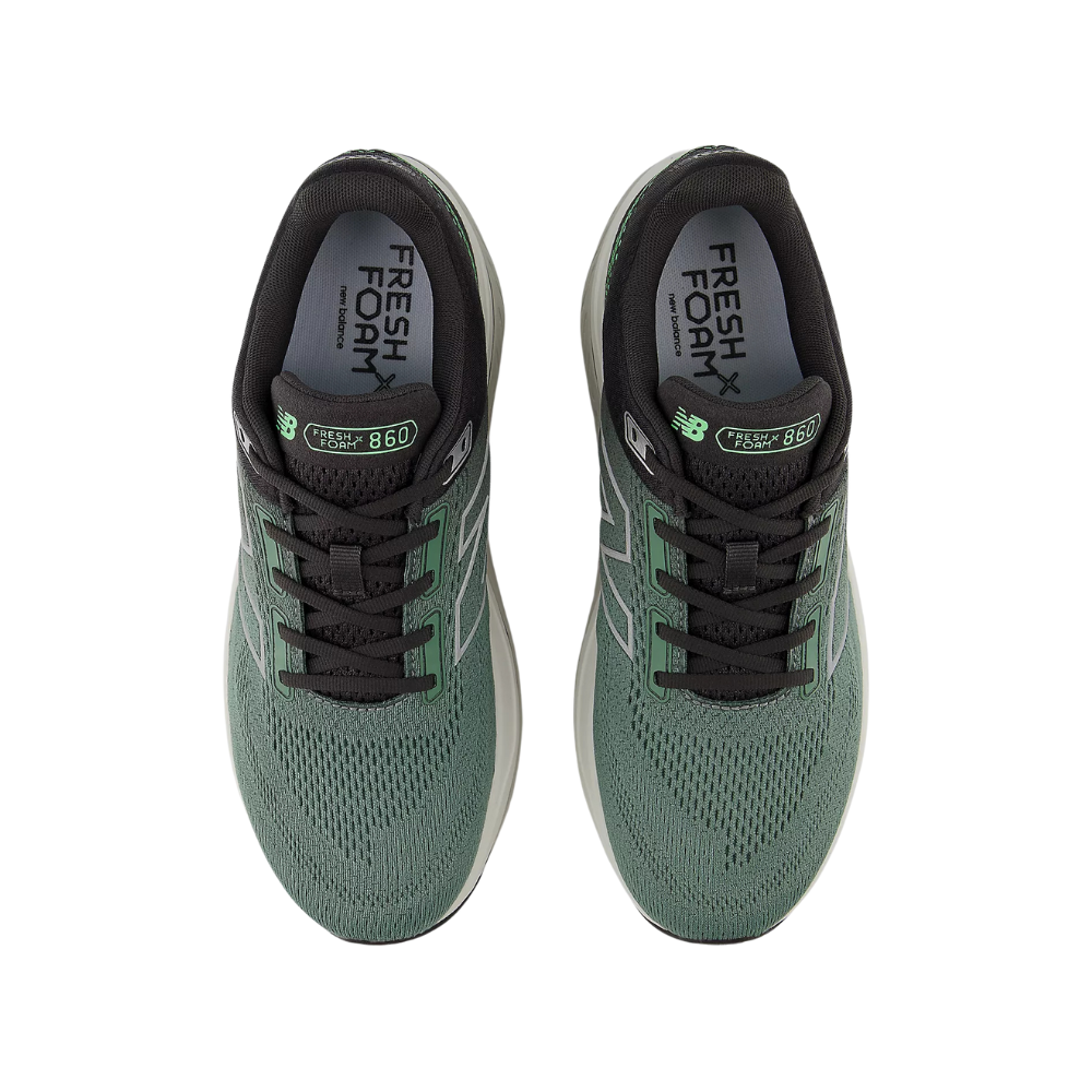 Fresh Foam X 860 v14 (2E) Men's :Dark Juniper I Black Cement