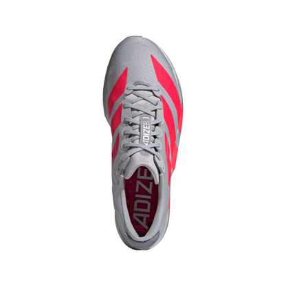 Adizero Adios 9 Women's :Grey I Lucid Red