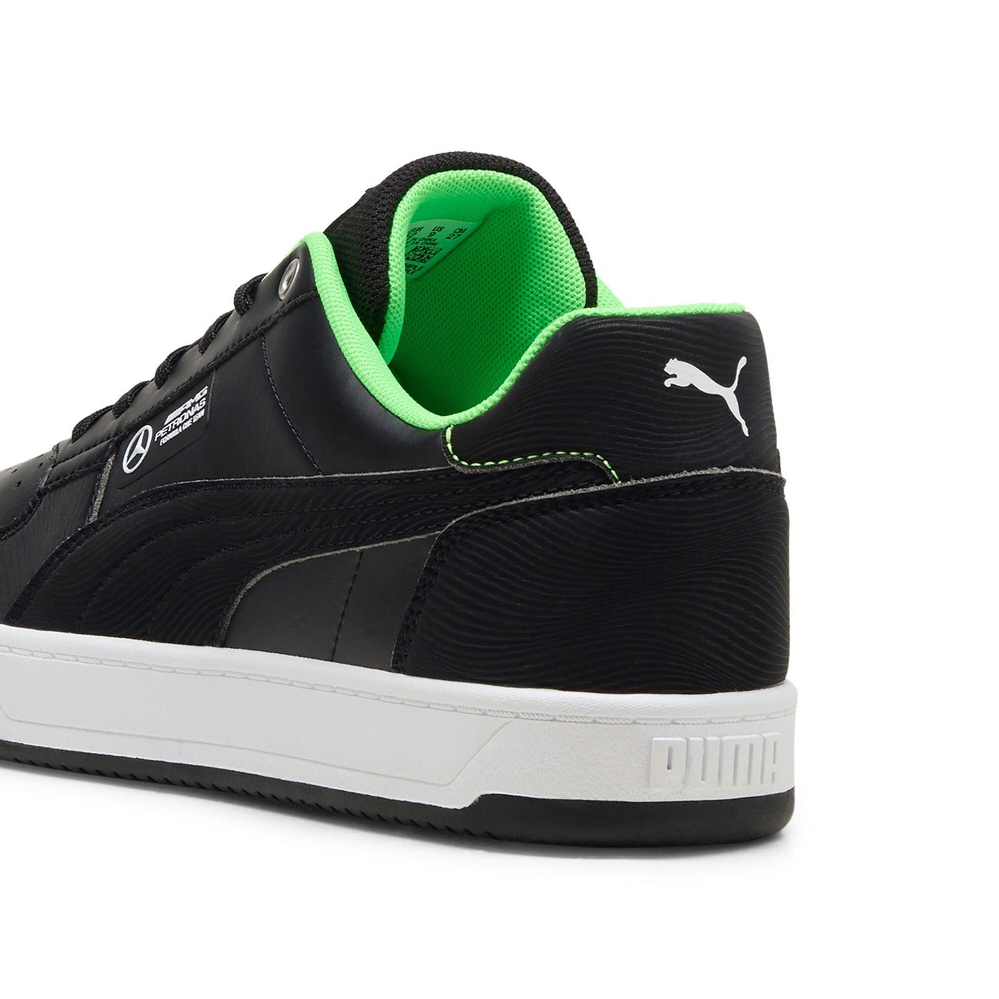 Puma Mercedes AMG Petronas F1 Caven 2.0 Mens Black Sneakers Shoes