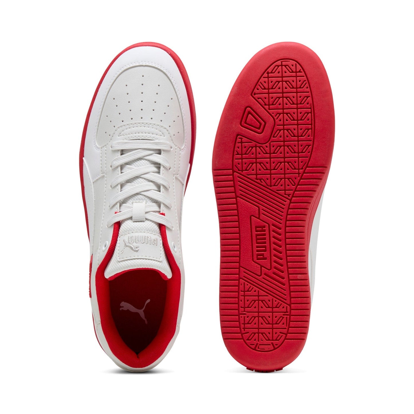 Puma F1 Caven 2.0 30865802 Mens White Motorsport Inspired Sneakers Shoes