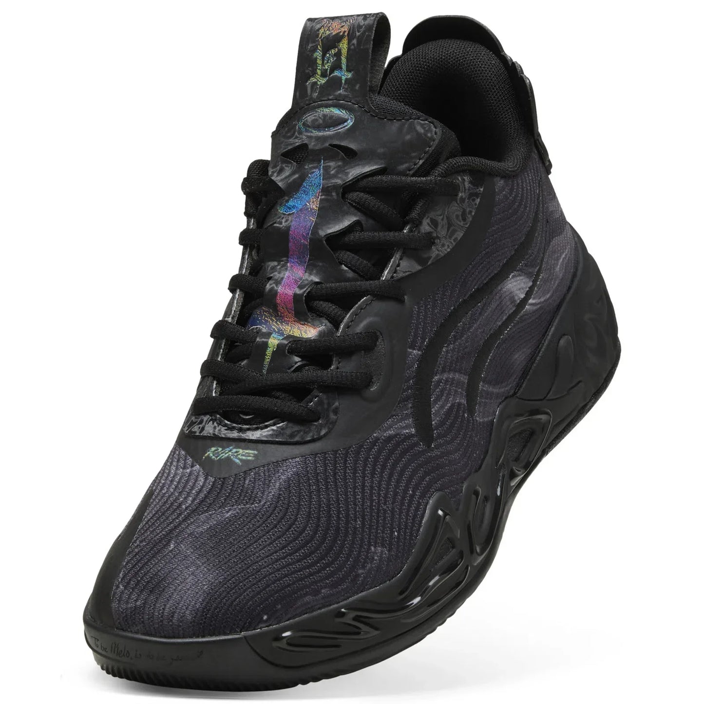 Puma Lamelo Ball MB.04 LO Team Mens Black Athletic Basketball Shoes