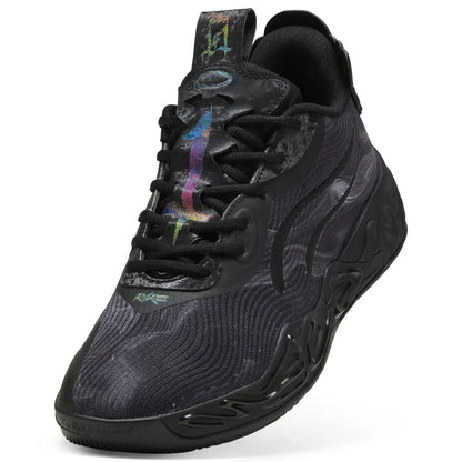 Puma Lamelo Ball MB.04 LO Team Mens Black Athletic Basketball Shoes
