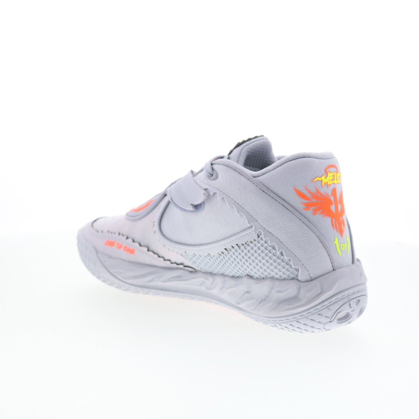 Puma Lamelo Ball MB.05 Metallic Mens Gray Athletic Basketball Shoes