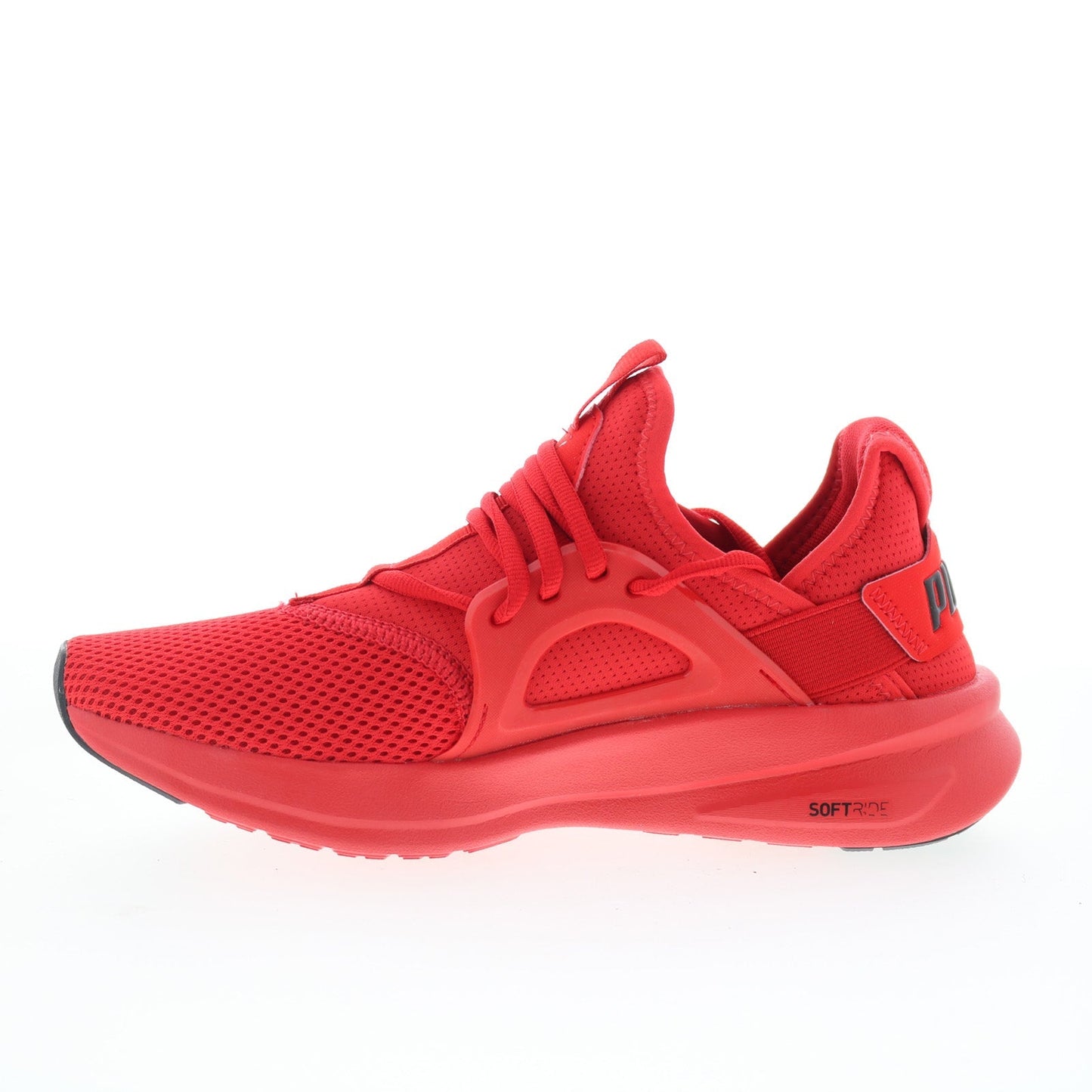 Puma Softride Enzo Evo 37704802 Mens Red Canvas Athletic Running Shoes