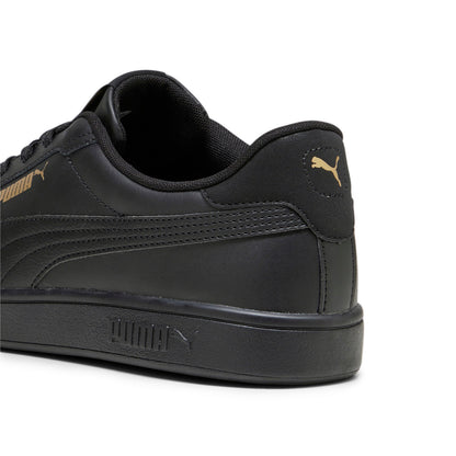 Puma Smash 3.0 L 39098710 Mens Black Leather Lifestyle Sneakers Shoes