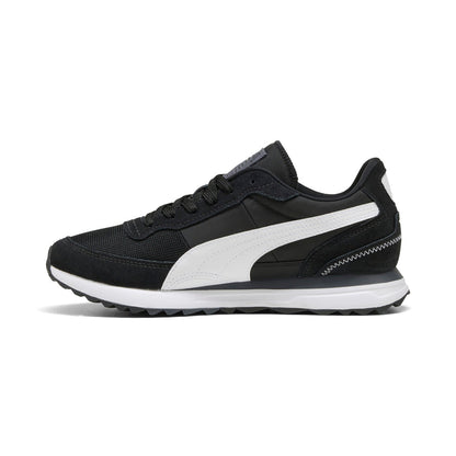 Puma Road Rider SD 39737730 Mens Black Suede Lifestyle Sneakers Shoes