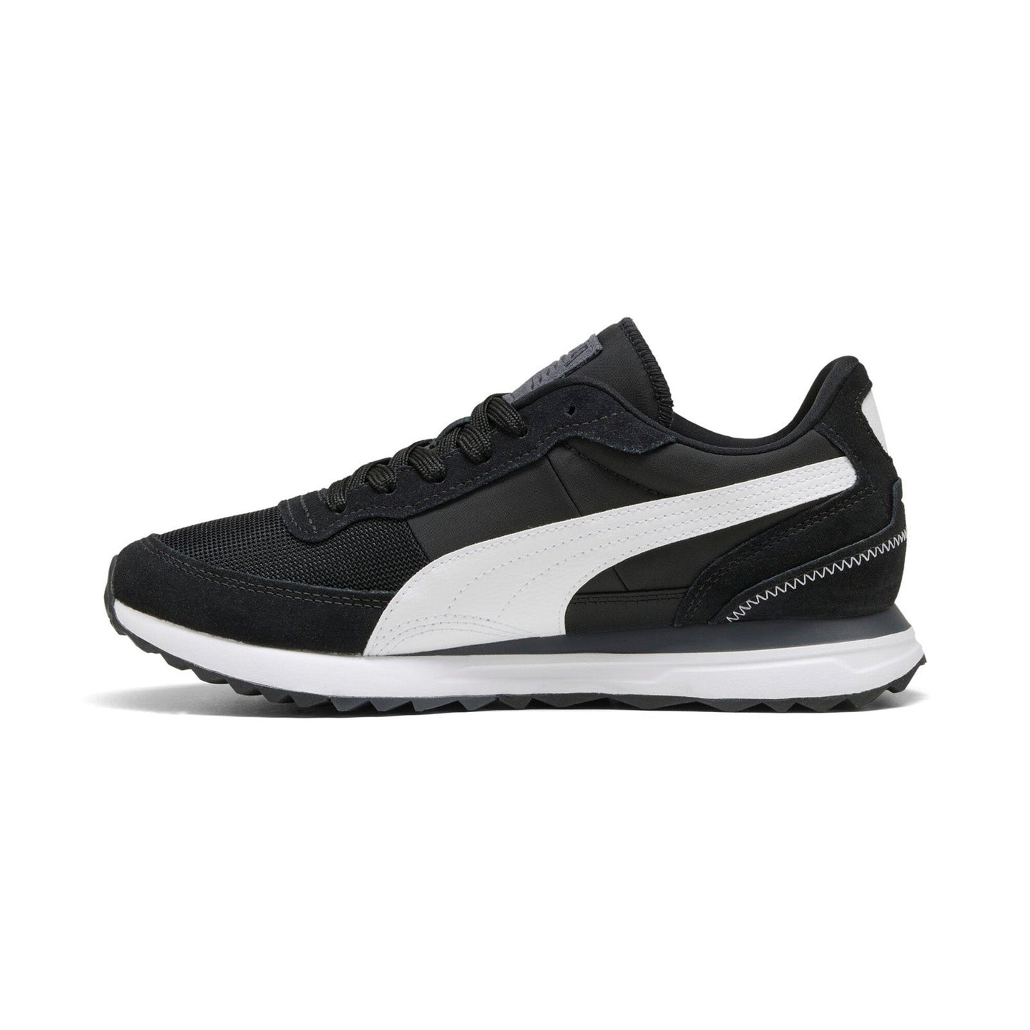 Puma Road Rider SD 39737730 Mens Black Suede Lifestyle Sneakers Shoes