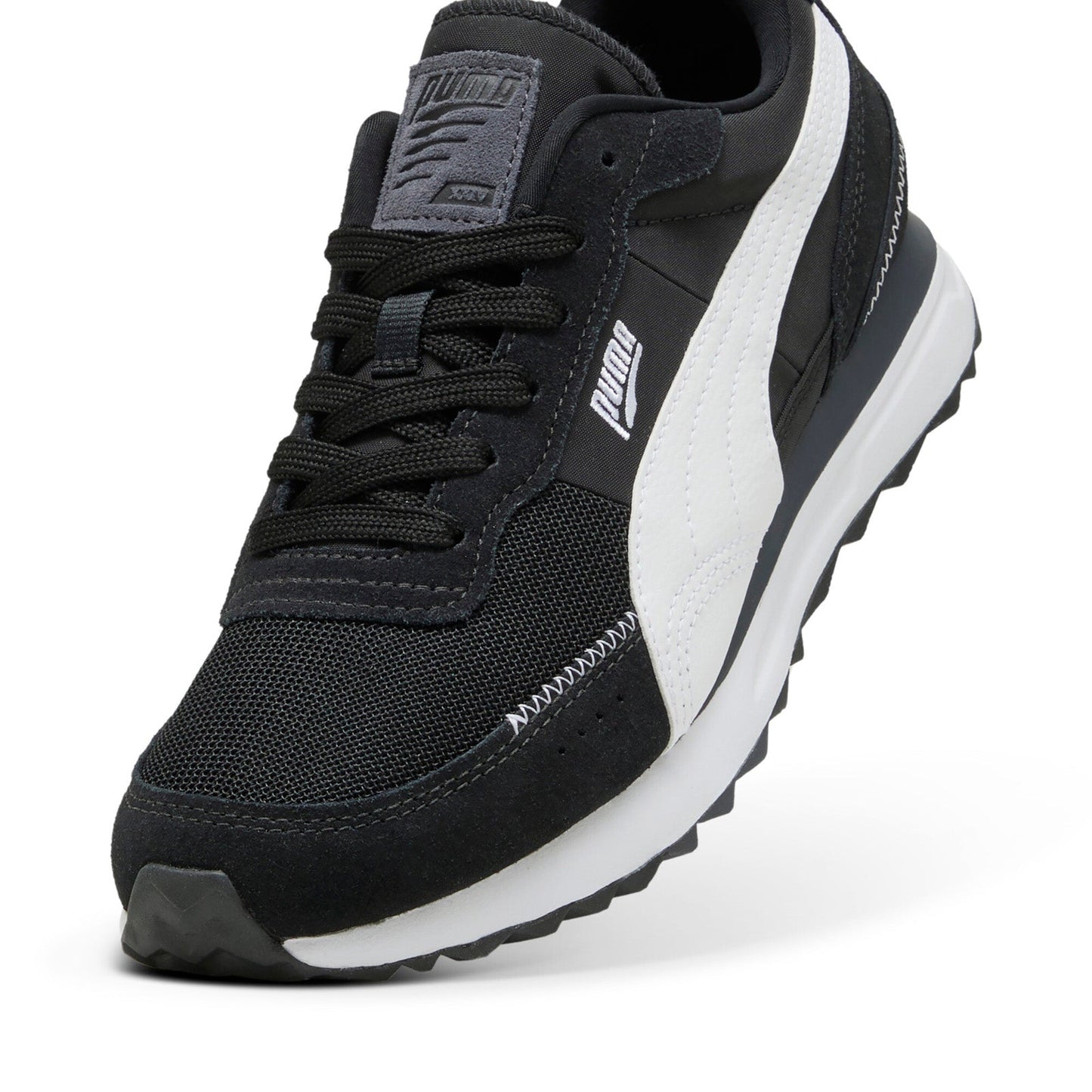 Puma Road Rider SD 39737730 Mens Black Suede Lifestyle Sneakers Shoes