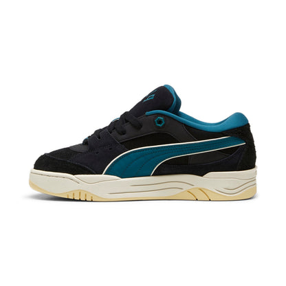 Puma-180 Play.Paris. 39841401 Mens Black Suede Lifestyle Sneakers Shoes