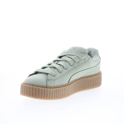 Puma Creeper Phatty Nubuck Womens Green Lifestyle Sneakers Shoes