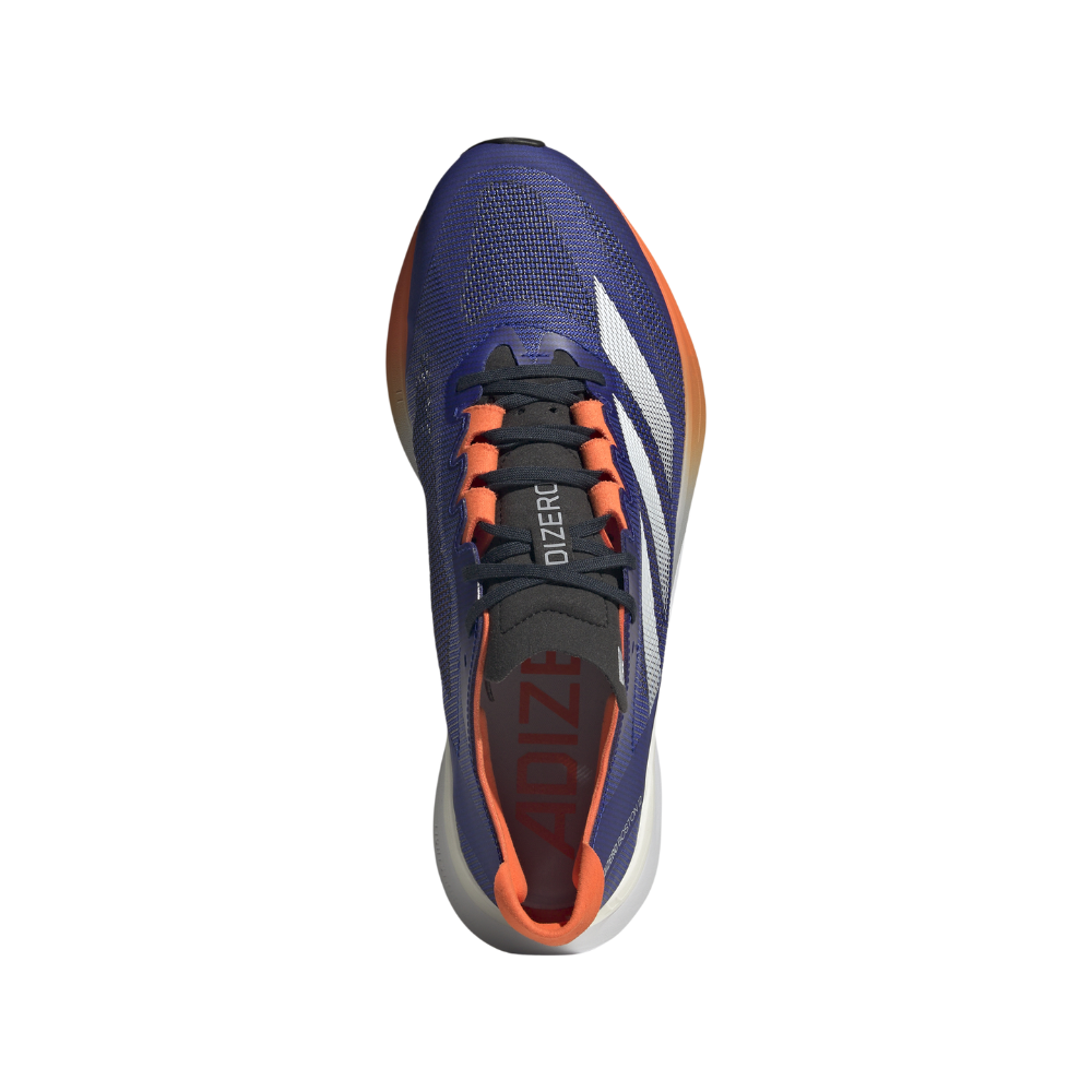 Adizero Boston 12 Men's :Lucid Blue | Impact Orange