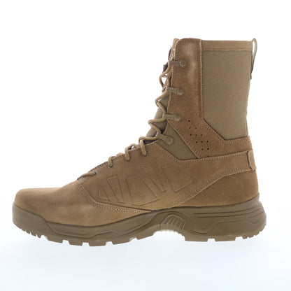 Salomon Guardian 400358 Mens Brown Suede Lace Up Tactical Boots