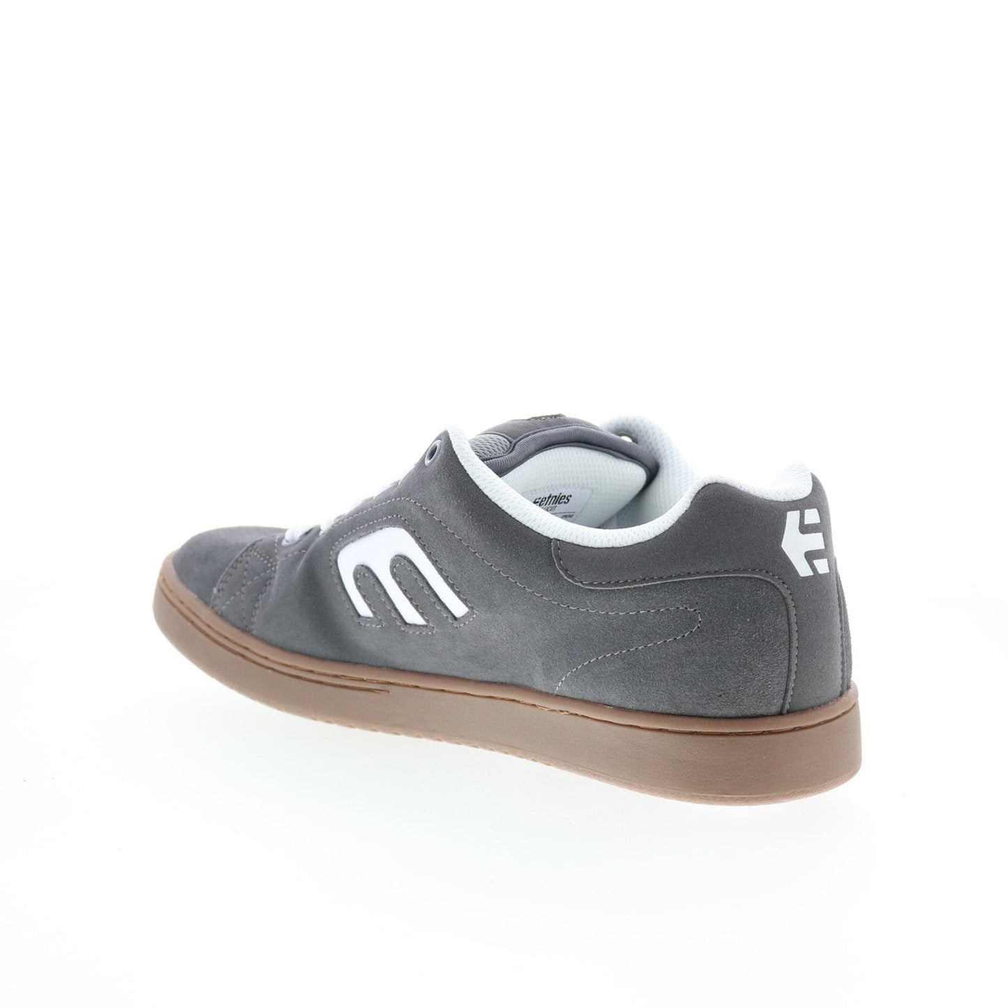 Etnies Callicut 4101000014380 Mens Gray Suede Skate Inspired Sneakers Shoes