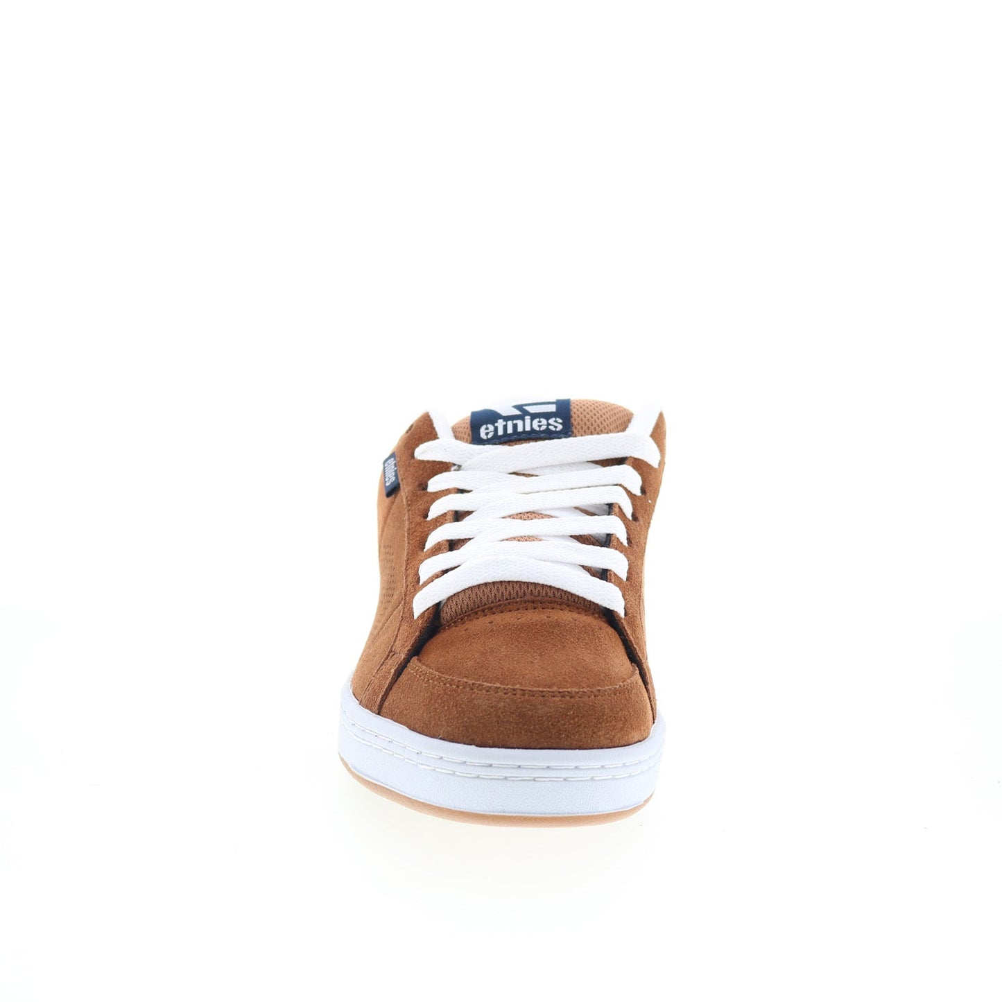 Etnies Kingpin 4101000091210 Mens Brown Suede Skate Inspired Sneakers Shoes
