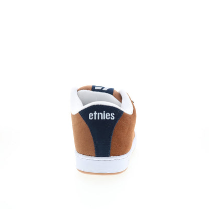 Etnies Kingpin 4101000091210 Mens Brown Suede Skate Inspired Sneakers Shoes