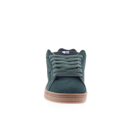Etnies Fader 4101000203327 Mens Green Suede Skate Inspired Sneakers Shoes