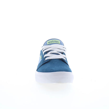 Etnies Barge LS 4101000351317 Mens Blue Suede Skate Inspired Sneakers Shoes