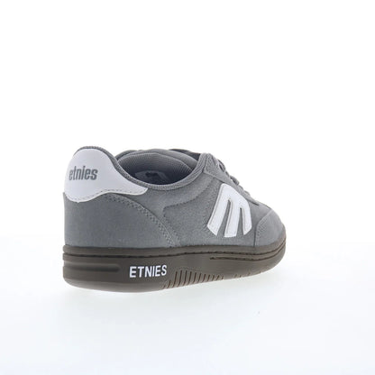 Etnies Locut 4101000507380 Mens Gray Suede Skate Inspired Sneakers Shoes