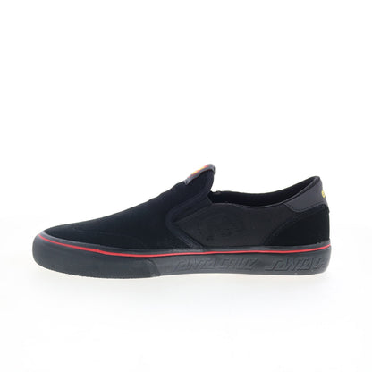 Etnies LO-Cut Slip X Santa Cruz Mens Black Skate Inspired Sneakers Shoes