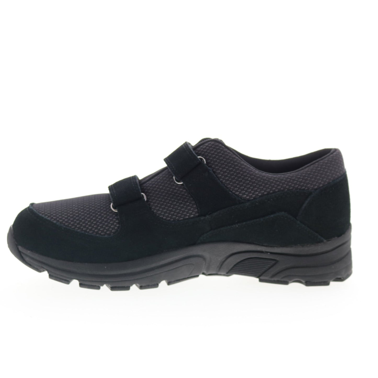 Drew Win 44001-19 Mens Black Wide Suede Lifestyle Sneakers Shoes