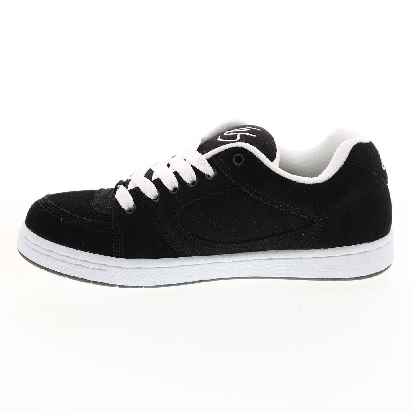 ES Accel OG 5101000139992 Mens Black Suede Skate Inspired Sneakers Shoes