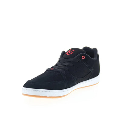 ES Accel Slim 5101000144582 Mens Black Suede Skate Inspired Sneakers Shoes