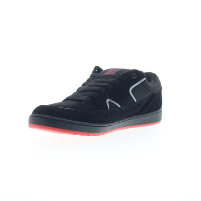 ES Sophisto 5101000211547 Mens Black Nubuck Skate Inspired Sneakers Shoes