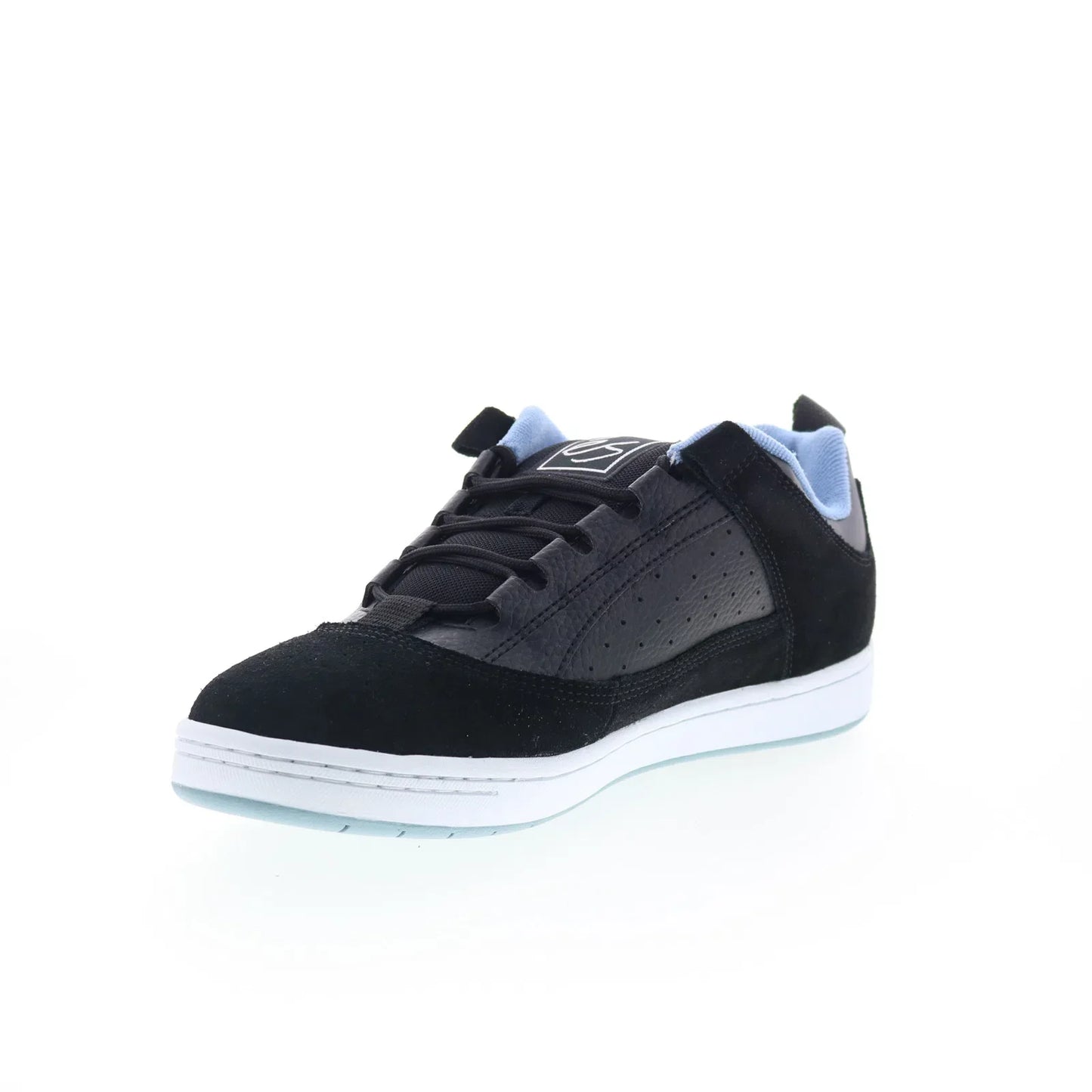 ES Contour 5101000216587 Mens Black Suede Skate Inspired Sneakers Shoes